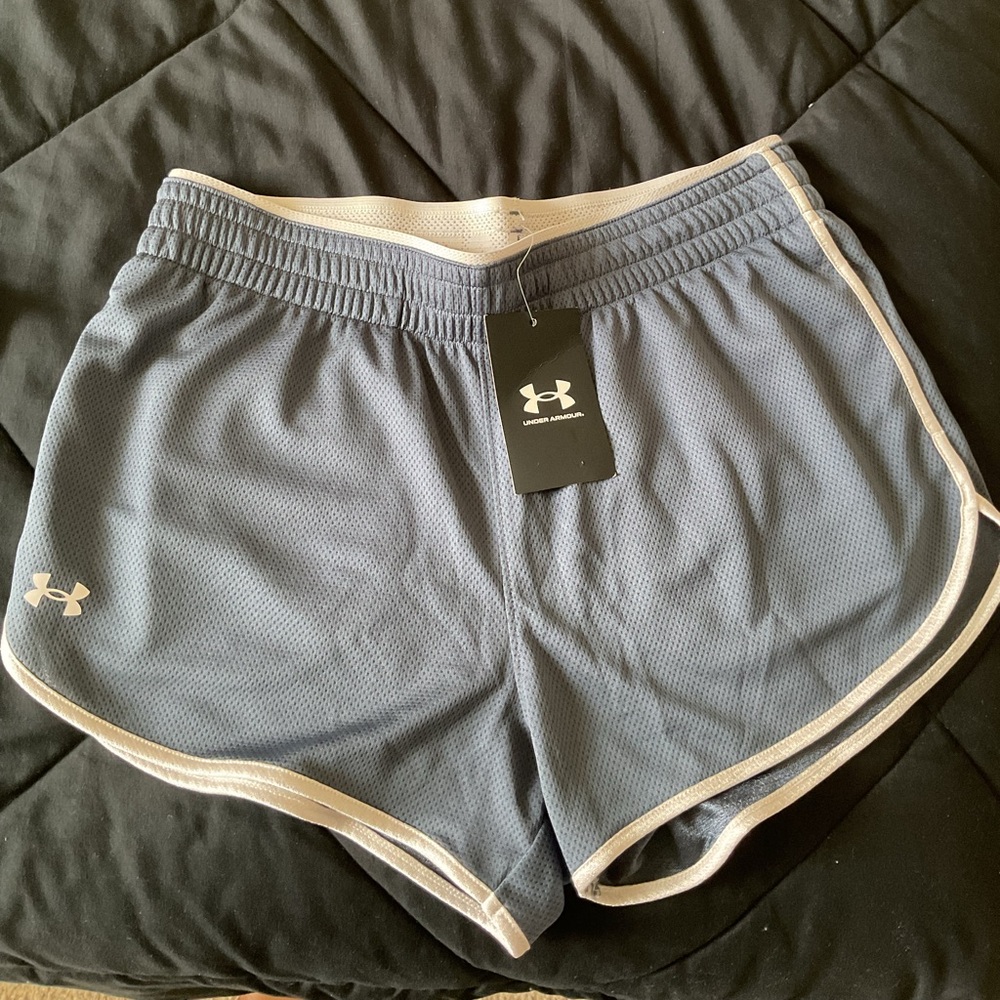 Under Armour Women's Gray Athletic Shorts